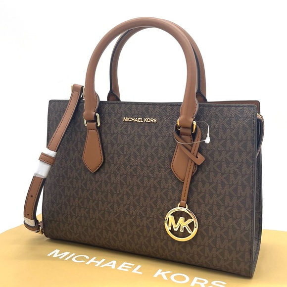 Michael Kors Handbags - Michael Kors Sheila Medium Center Zip Satchel Crossbody Bag